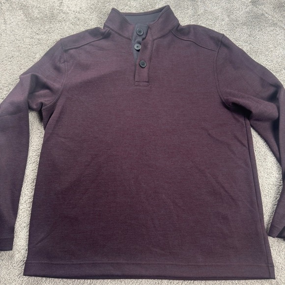 Age Of Wisdom Other - Age of Wisdom Men's Large Long Sleeve Pullover Henley